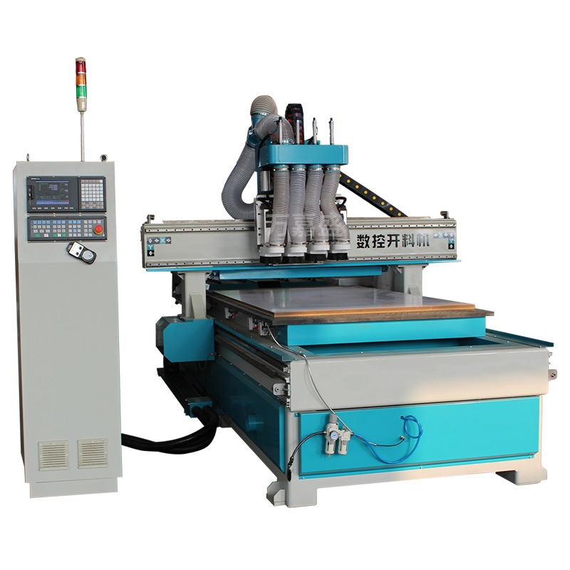 Four process cutting machine